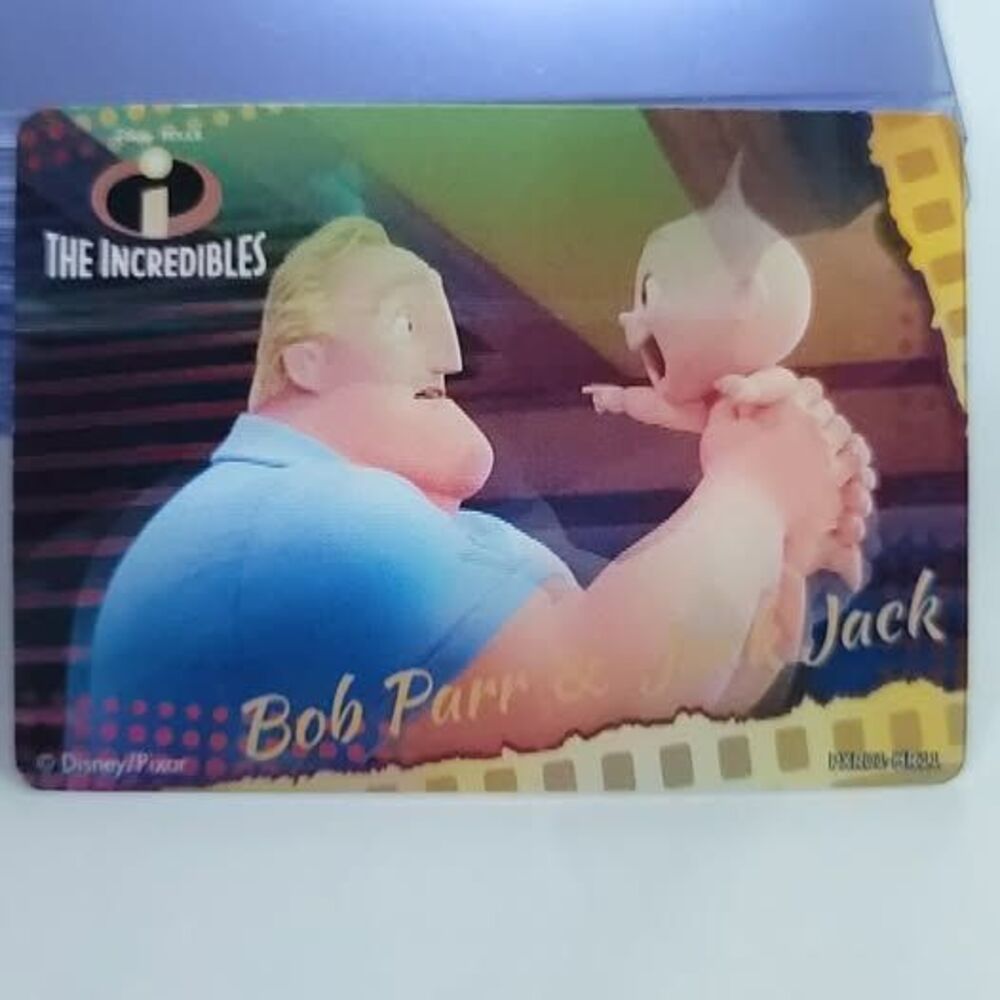 Incredibles 3D Lenticular Phantom Disney 100 Pixar 37th Oscars Trading Card